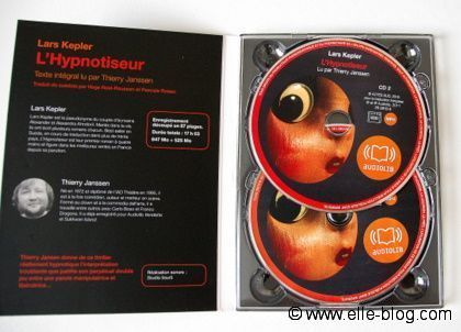 Audiobook, L'hypnotiseur de Lars Kepler