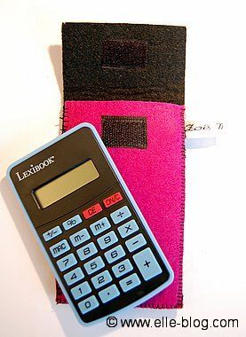 Rangement de calculatrice