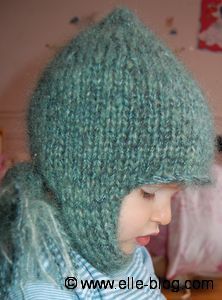 Bonnet charpe enfant Frnsie Kid Mohair